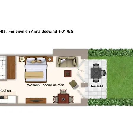 Apartmentvilla Anna Apartmentvilla Anna 1-01 *